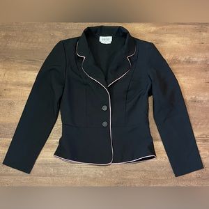 Byer Too black pink Y2k vintage preppy blazer size 11 medium M